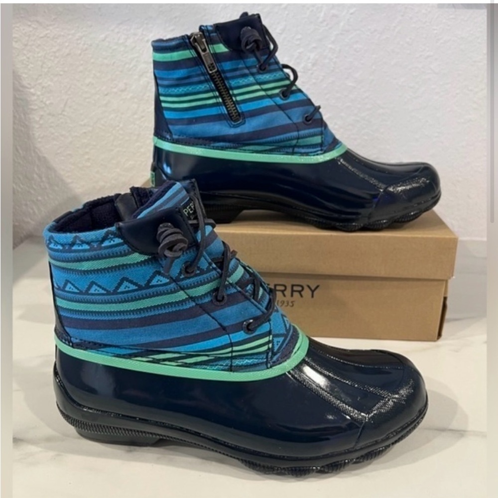 Sperry Syren Gulf Playa Waterproof Rain Boot Women’s 8.5